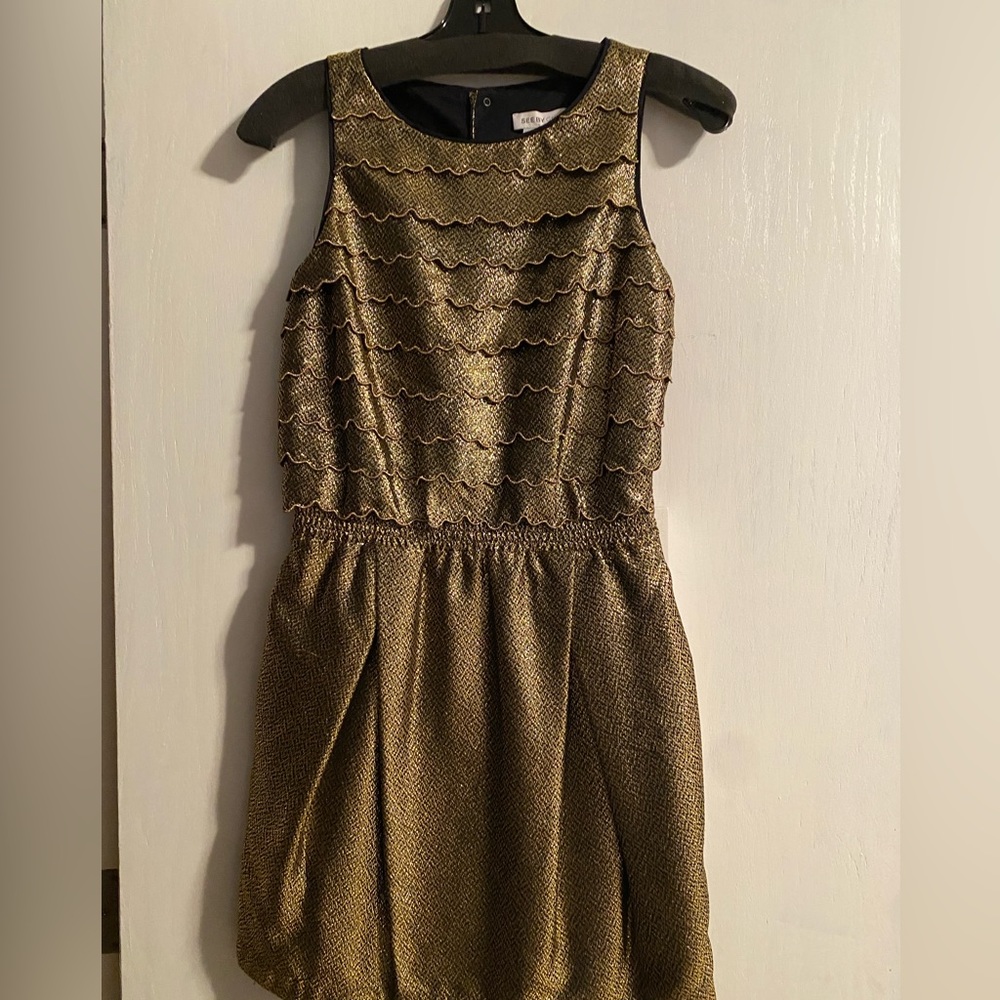 Chloe scalloped mini dress